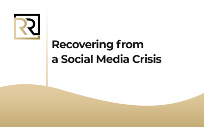 Recovering from a Social Media Crisis